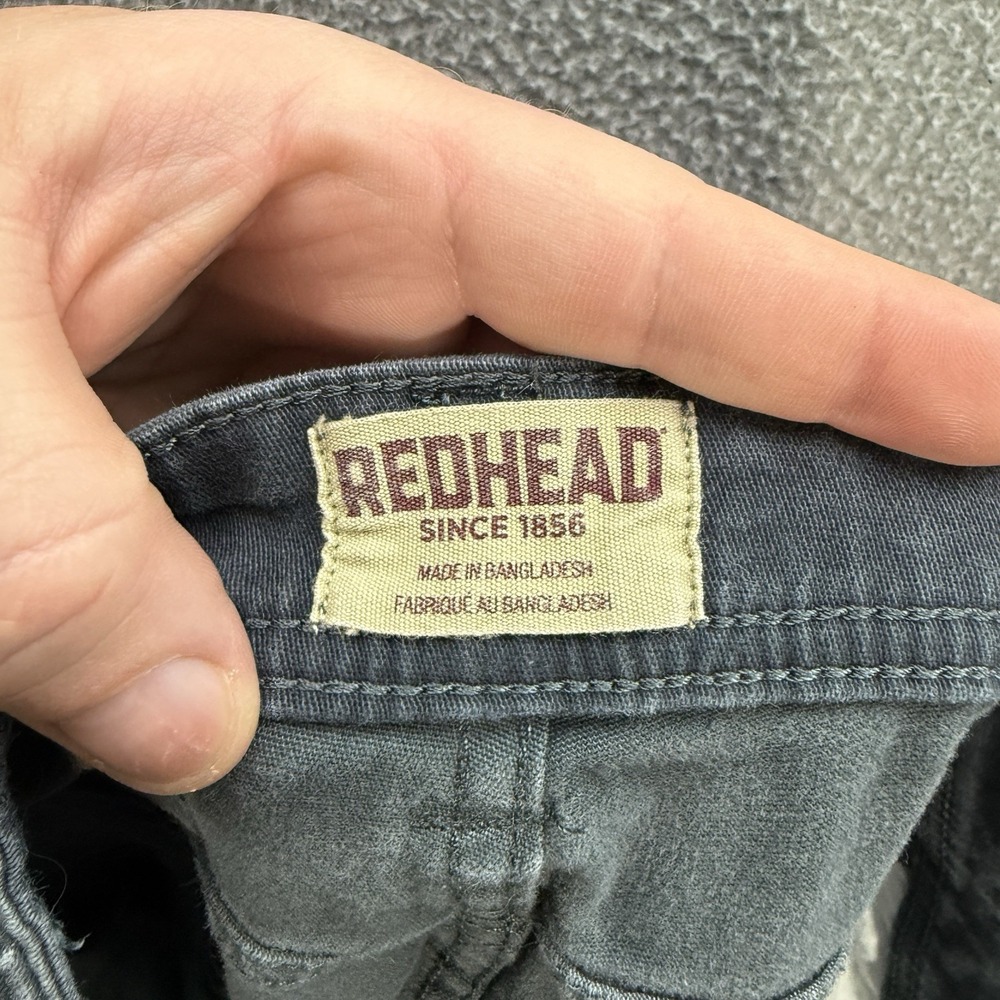 Red‎ Head Shorts Mens 38 Gray Camouflage Cargo Stretch Outdoors Hiking Workwear - Picture 7 of 9